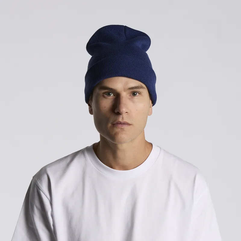 AS Colour Cuff Beanie in Navy