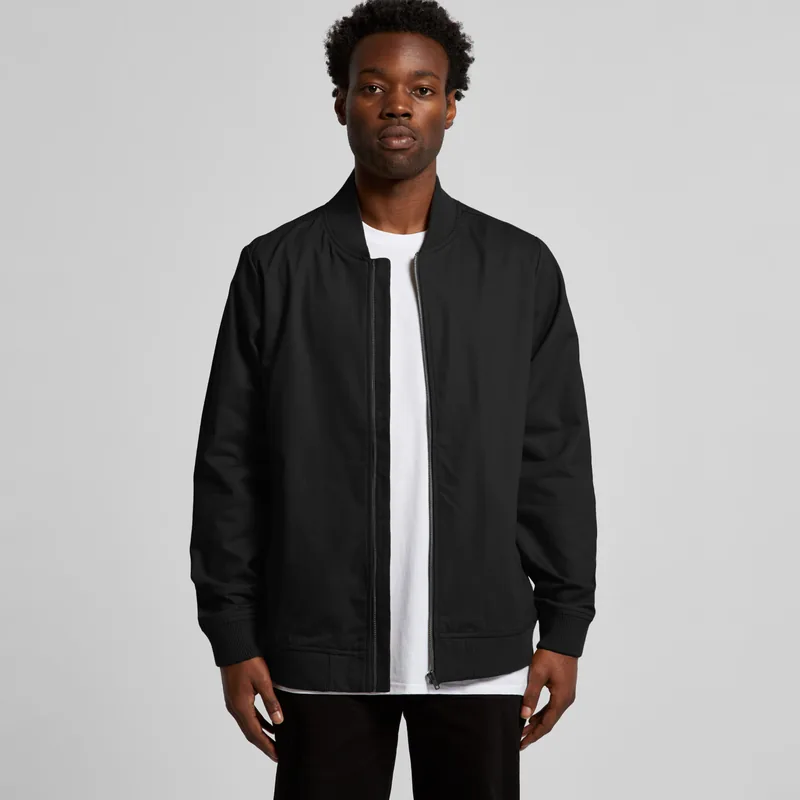 AS Colour Bomber Jacket in Black