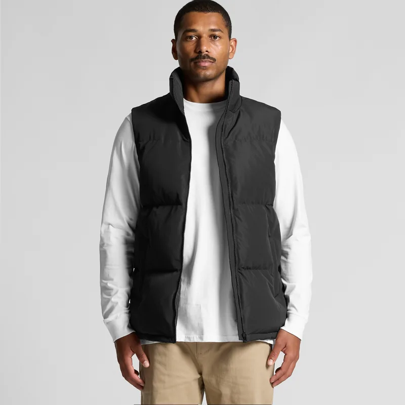 AS Colour Puffer Vest in Black